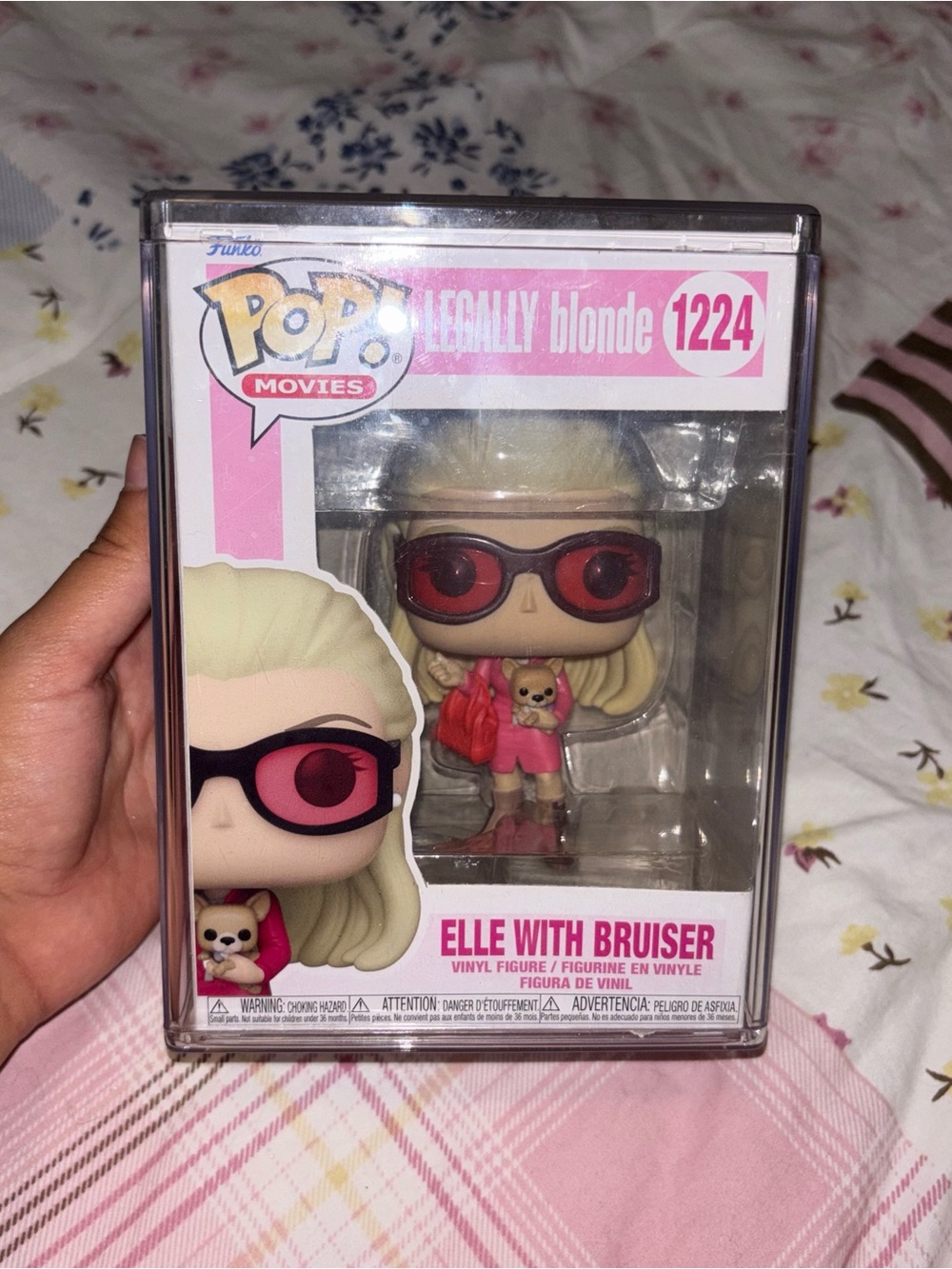Legally Blonde Elle w Bruiser Funko Pop & Protector